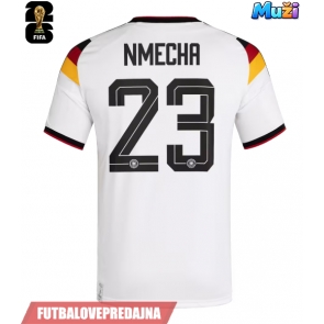 Lacne Muži Futbalové dres Nemecko Felix Nmecha #23 MS 2026 Krátky Rukáv - Domáci